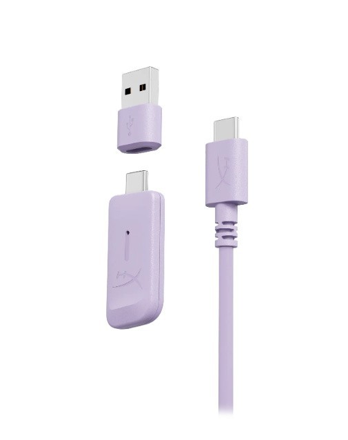 HyperX Słuchawki gamingowe Cloud Flight 2 Wireless Lavender - D9LS0AA