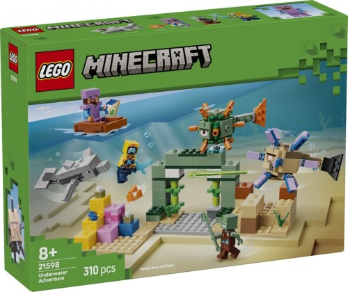 LEGO Klocki Minecraft 21598 Podwodna przygoda