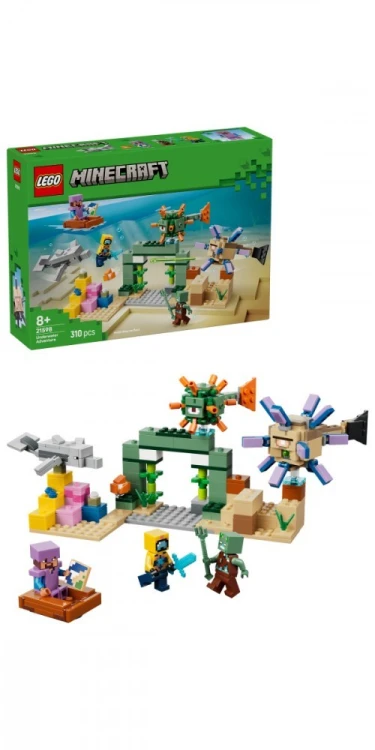 LEGO Klocki Minecraft 21598 Podwodna przygoda