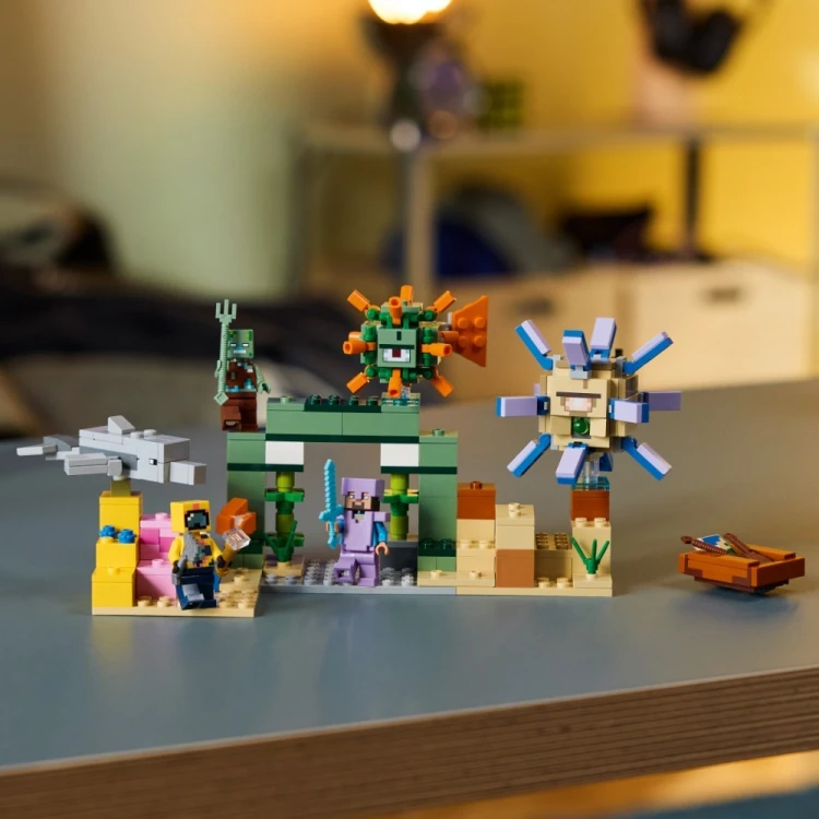 LEGO Klocki Minecraft 21598 Podwodna przygoda