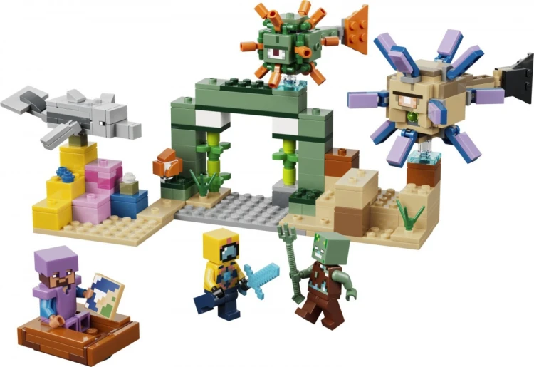 LEGO Klocki Minecraft 21598 Podwodna przygoda