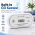 Qoltec Czujnik tlenku węgla | detektor CO | alarm 85dB