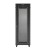Lanberg Szafa instalacyjna rack stojąca 19 cali 47U 800x1200 czarna drzwi    perforowane LCD (flat pack) V2