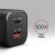 AXAGON ACU-PQ100 Ładowarka sieciowa GaN 100W, 2x port (USB-C + USB-A), PD3.0/PPS/QC4+, mini, czarna