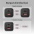 AXAGON ACU-PQ100 Ładowarka sieciowa GaN 100W, 2x port (USB-C + USB-A), PD3.0/PPS/QC4+, mini, czarna