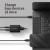 AXAGON ACU-PQ100 Ładowarka sieciowa GaN 100W, 2x port (USB-C + USB-A), PD3.0/PPS/QC4+, mini, czarna