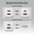 AXAGON ACU-PQ100W Ładowarka sieciowa GaN 100W, 2x port (USB-C + USB-A), PD3.0/PPS/QC4+, mini, biała