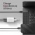 AXAGON ACU-PQ100W Ładowarka sieciowa GaN 100W, 2x port (USB-C + USB-A), PD3.0/PPS/QC4+, mini, biała