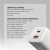 AXAGON ACU-PQ100W Ładowarka sieciowa GaN 100W, 2x port (USB-C + USB-A), PD3.0/PPS/QC4+, mini, biała