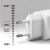 AXAGON ACU-PQ33W Ładowarka sieciowa GaN 33W, 2x port (USB-C + USB-A), PD3.0/PPS/QC4+, biała