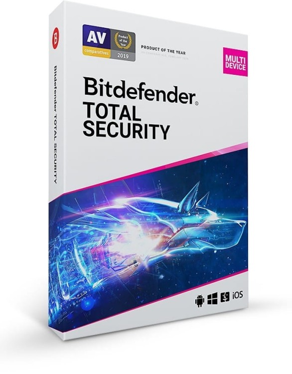 Bitdefender ESD TOTAL Secur. MD 5Stan. 3Lata  BDMD-N-3Y-5D