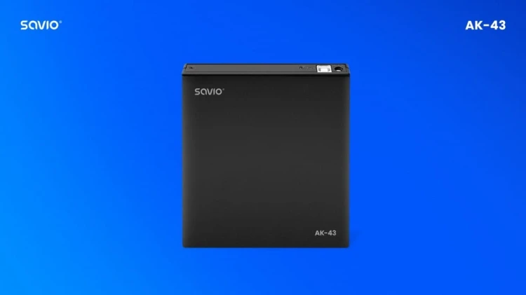 Savio Zewnętrzny napęd - nagrywarka typu SLIM CD/DVD R/RW - USB SAVIO AK-43