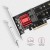 AXAGON PCEM2-ND Kontroler PCIe x 8, 2x slot M.2 NVMe M-key RAID wsparcie dla płyt bez bifurkacji, w zestawie, SP &amp; LP