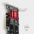 AXAGON PCEM2-ND Kontroler PCIe x 8, 2x slot M.2 NVMe M-key RAID wsparcie dla płyt bez bifurkacji, w zestawie, SP &amp; LP