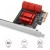 AXAGON PCES-SA6 Kontroler PCIe 6x wewnętrzny port SATA 6G, ASM1166, SP &amp; LP