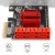 AXAGON PCES-SA6 Kontroler PCIe 6x wewnętrzny port SATA 6G, ASM1166, SP &amp; LP