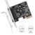 AXAGON PCEA-P1N Kontroler PCIe 1x port równoległy LPT, w zestawie SP &amp; LP