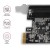 AXAGON PCEA-P1N Kontroler PCIe 1x port równoległy LPT, w zestawie SP &amp; LP