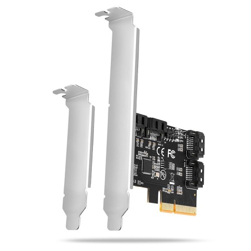 AXAGON PCES-SA4X4 Kontroler PCIe 4x wewnętrzny port SATA 6G, ASM1164, SP &amp; LP