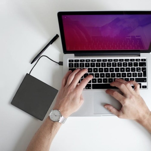 Qoltec Nagrywarka DVD-RW zewnętrzna | USB 2.0 | Czarna