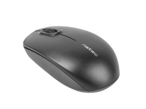 Natec Mysz bezprzewodowa Merlin nano 2.4GHz 1600 DPI czarna