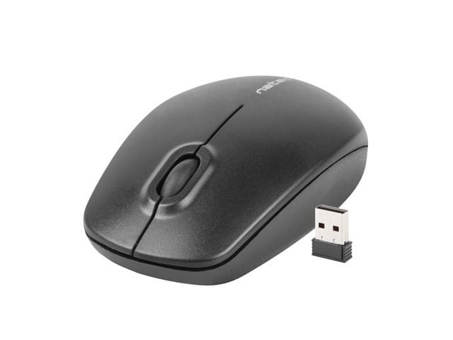 Natec Mysz bezprzewodowa Merlin nano 2.4GHz 1600 DPI czarna
