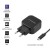 Qoltec Ładowarka sieciowa 17W | 5V | 3.4A | 2xUSB + kabel USB typC