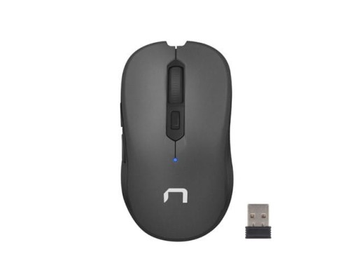 Natec Mysz bezprzewodowa Robin 1600 DPI czarna
