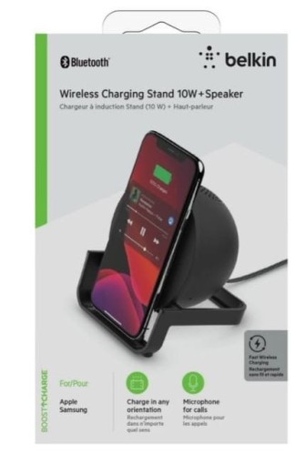 Belkin Podstawka ładująca BoostCharge  + głośnik