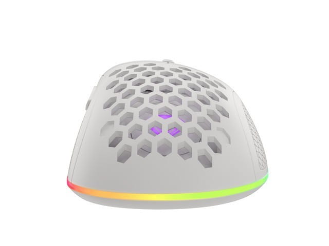 Genesis Mysz Krypton 550 8000 DPI podświetlenie RGB dla graczy lekka Biała
