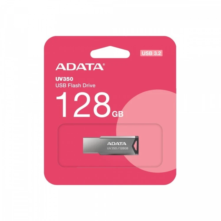 Adata Pendrive UV350 128GB USB 3.1 Metallic