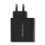 Qoltec Ładowarka sieciowa | 63W | 5-20V | 1.5-3A | USB typ C PD |       USB QC 3.0 | Czarna