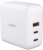 AUKEY PA-B6S White Omnia Mix GaN ładowarka sieciowa 3xUSB (2xUSB C+1xUSB A) 90W