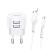 USAMS Ładowarka sieciowa T20 2xUSB 2,1A Kabel USB-C