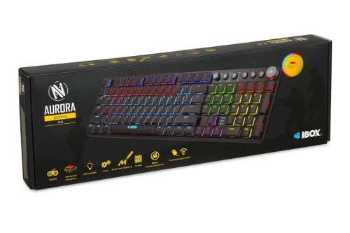 iBOX Klawiatura  Aurora K-6 Gaming mechaniczna