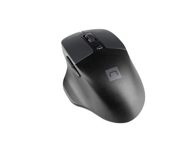 Natec Mysz bezprzewodowa Blackbird 2 1600 DPI z cichym klikiem Czarna