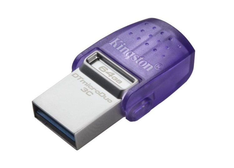 Kingston Pendrive Data Traveler MicroDuo 3C G3  64GB USB-A/USB-C