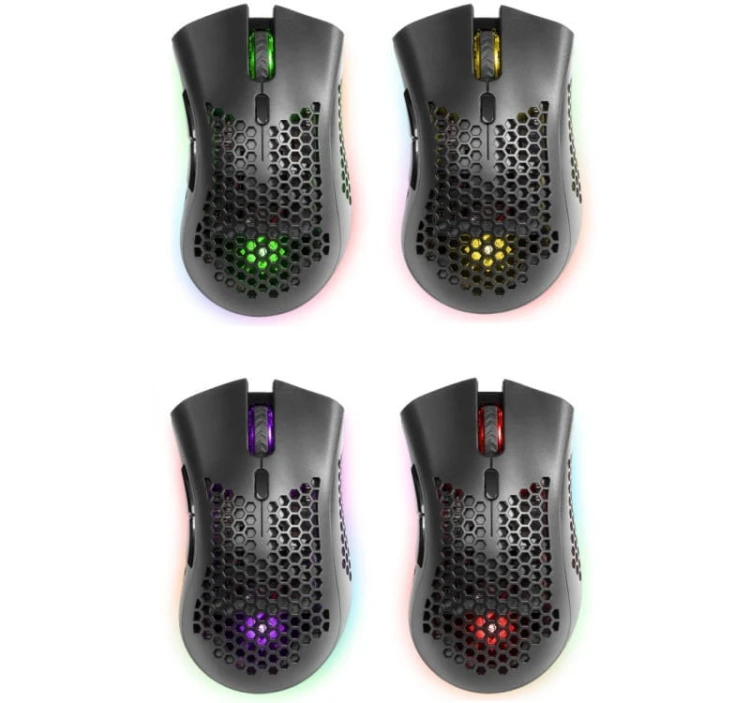Defender Mysz gamingowa bezprzewodowa Warlock GM-709L Optic RF RGB 2400 dpi 8P