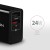 AXAGON ACU-QS24 Ładowarka sieciowa QC 24W, 2x port USB--A, QC3.0/AFC/FCP + 5V/1.2A