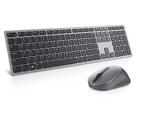 Dell Zestaw klawiatura +mysz Wireless Keyboard &amp;Mouse KM7321W UK QWERTY