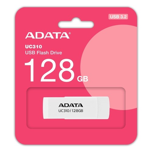 Adata Pendrive UC310 128GB USB3.2 biały