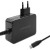 Qoltec Ładowarka GaN Power Pro | 1xUSB-C | 90W | 5-20V | 3-4.5A | Czarna
