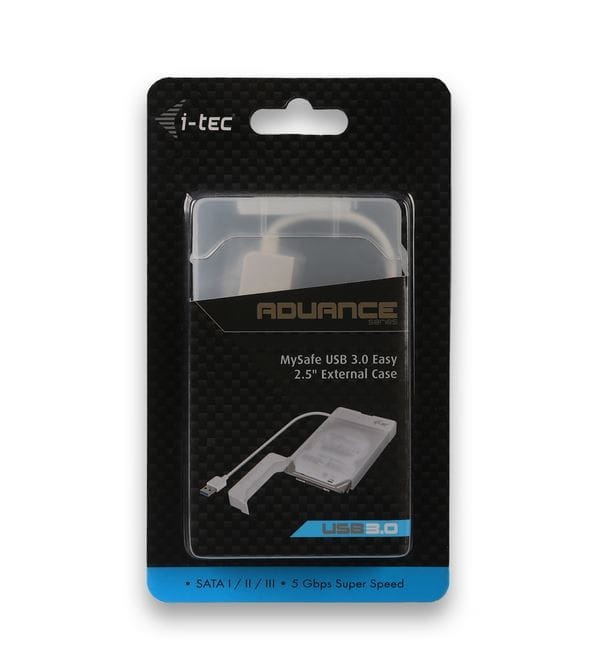 i-tec MySafe USB 3.0 Easy SATA I/II/III HDD SSD BIAŁA