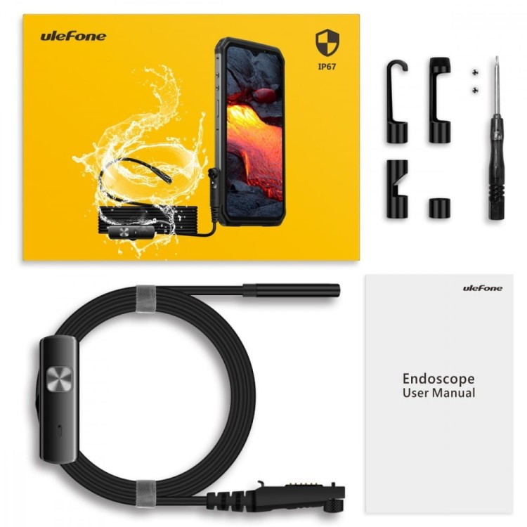 ULEFONE Kamera endoskopowa EC01