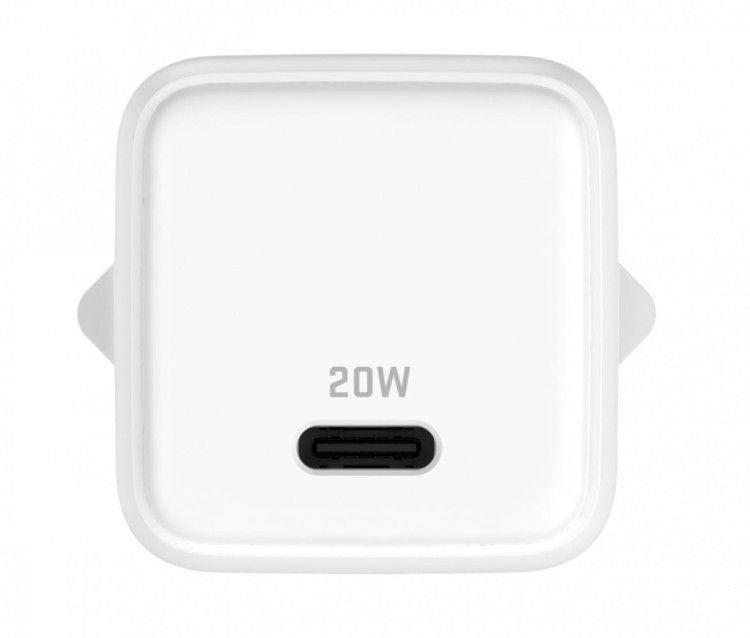 YENKEE Ładowarka sieciowa USB C 20W 3A Power Delivery 3.0 QC 3.0 Biała