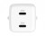 YENKEE Ładowarka sieciowa USB C 2x18W 3A Power delivery 3.0 QC3.0 Biała