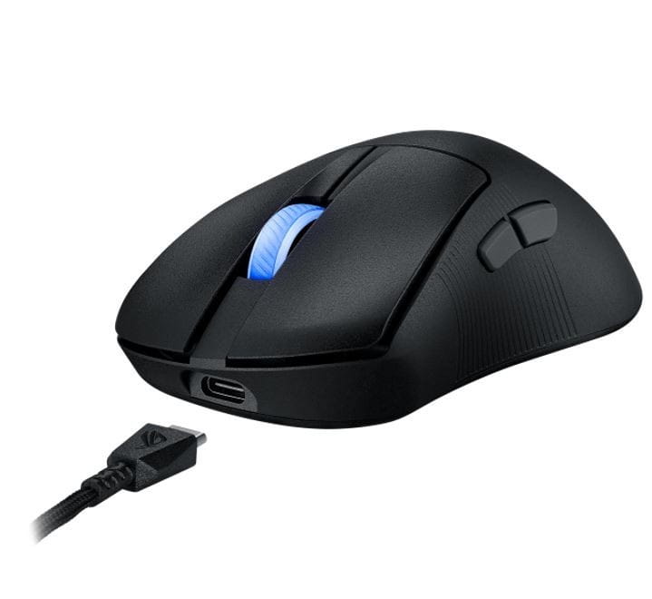 Asus Mysz bezprzewodowa ROG Keris II ACE 42000/WL/BT/RF/USB/Black