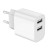 Gembird Ładowarka USB-Ax2 2.4A biała