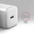 AXAGON ACU-PD30W Ładowarka sieciowa PD 30W, 1x port USB-C, PD3.0/QC3.0/AFC/FCP/Apple Biała