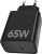 Rebeltec Zasilacz PD65W USB-C uniwersalny do notebooków, smartfonów, tabletów, power banków oraz innych urządzeń z gniazdem zasilającym USB-C